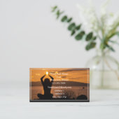 HAMbyWGヨガまたはメンタルヘルス専門家 名刺 (スタンド正面)