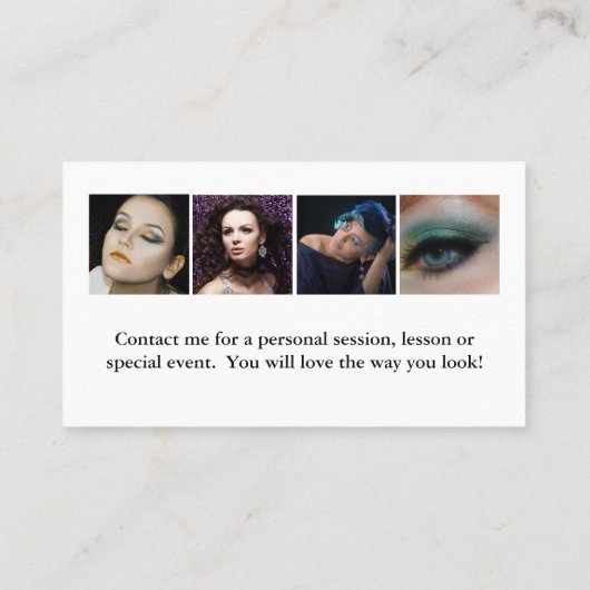 HAMbyWGヨガまたはメンタルヘルス専門家 名刺 (裏面)