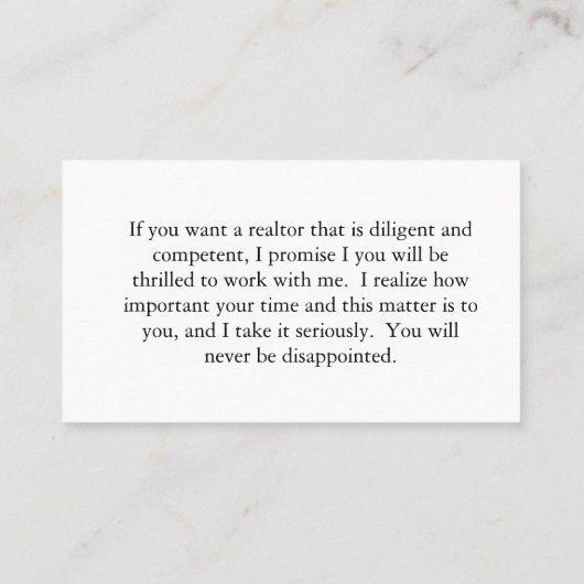 HAMbyWG不動産仲介業者写真 名刺 (裏面)