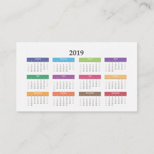 HAMbyWG写真（カレンダー付き） 名刺 (裏面)