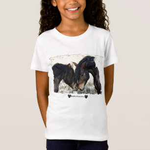 HAMbyWG女子オーガニックTシャツ – 2馬 Tシャツ