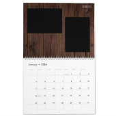 HAMbyWG木材鑑賞カレンダー カレンダー (1月 2026)