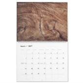 HAMbyWG木材鑑賞カレンダー カレンダー (3月 2027)