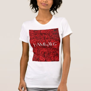 HAMbyWG赤いバラTシャツ Tシャツ