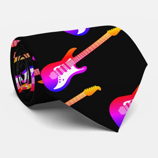 HAMbyWG – エレキギター ネクタイ (ロール)
