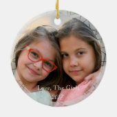 HAMbyWG – オリーブ、ラスト、ブルーマクラメ セラミックオーナメント (裏面)