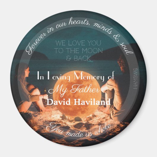 HAMbyWG -カラフル文字付きキャンドルマグネット マグネット (正面)