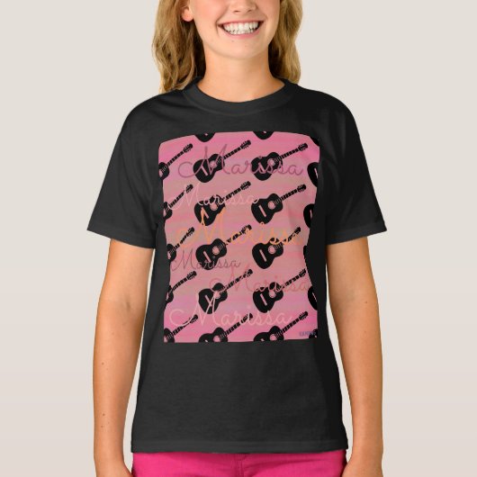 HAMbyWG – ギターTシャツお名前 Tシャツ (正面)