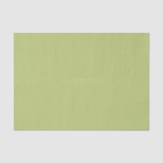 HAMbyWG – ギフトティッシュ – セロリ 薄葉紙 (正面)