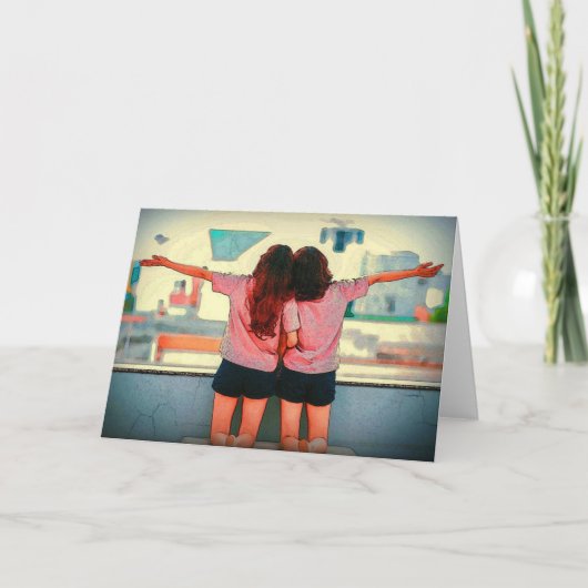 HAMbyWG -グリーティングカード-フレンドシップ カード (正面)