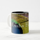 HAMbyWG – コーヒーマグ – フェザー ツートーンマグカップ (正面左)