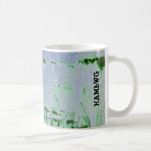 HAMbyWG – コーヒーマグ – 緑動揺して コーヒーマグカップ (右)