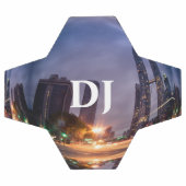 HAMbyWG – サッカーカスタムボール – シティリフレクション サッカーボール (フラット)