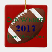 HAMbyWG – サッカー セラミックオーナメント (裏面)