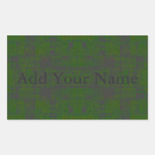 HAMbyWG – ステッカー – 動揺して緑 (正面)