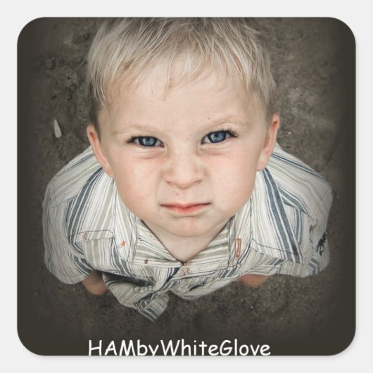 HAMbyWG – ステッカー – HAMボス (正面)