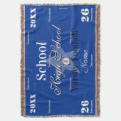 HAMbyWG – スポーツカスタムチームブランケット スローブランケット (正面縦)