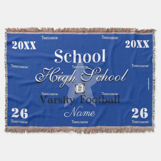 HAMbyWG – スポーツカスタムチームブランケット スローブランケット (正面)