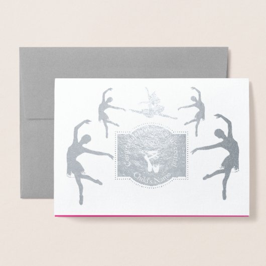HAMbyWG – ダンスリサイタルおめでとう 箔カード (封筒付き正面)