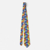 HAMbyWG – ネックタイ – グラフィックカラフルバレル設計 ネクタイ (裏面)