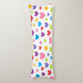 HAMbyWG -ハートカラフル抱き枕 ボディピロー (正面縦)