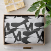 HAMbyWG – バレリーナスリッパinブラック 薄葉紙 (ギフト)