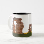 HAMbyWG – パーソナル化可能なマグゴルファー ツートーンマグカップ (正面左)