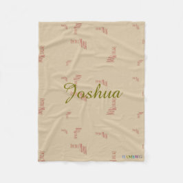 HAMbyWG -フリースブランケット – 私は男だ フリースブランケット