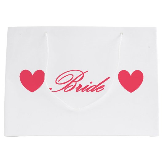 HAMbyWG – ブライド抱き枕 ラージペーパーバッグ (正面)