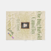 HAMbyWG -ベビーブランケット-金ゴールドが1つ買不可 フリースブランケット (正面(横))