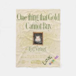 HAMbyWG -ベビーブランケット-金ゴールドが1つ買不可 フリースブランケット