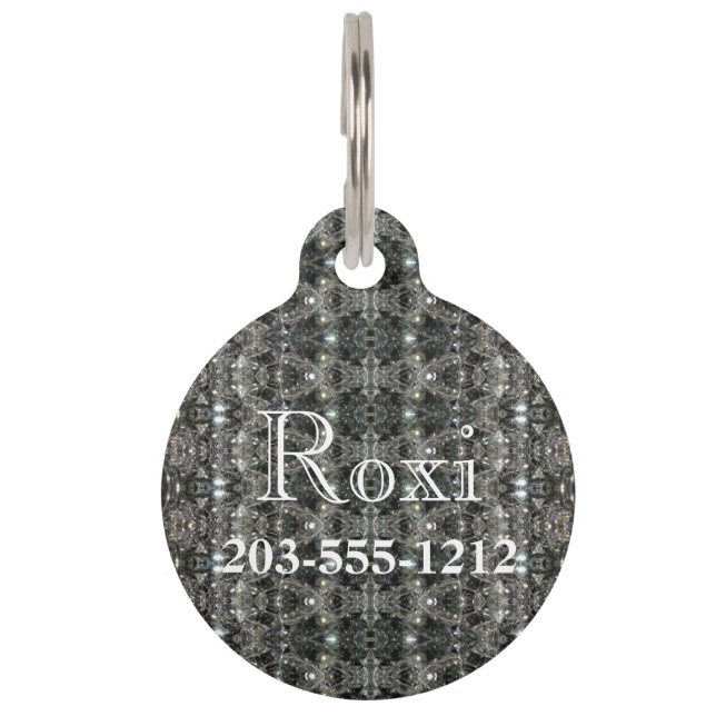 HAMbyWG – ペット名タグ – ダイヤモンドレース大 ペット　ネームタグ (正面)