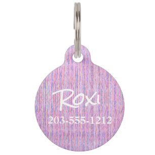 HAMbyWG – ペット名タグ – Crayola Pink ペット　ネームタグ