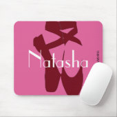 HAMbyWG – マウスパッドレッドバレエスリッパ マウスパッド (マウス)