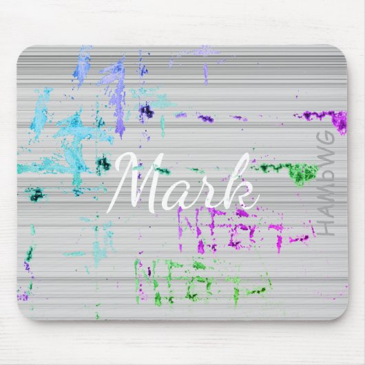 HAMbyWG – マウスパッド – グ動揺してレイストライプ (正面)