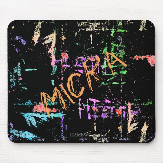 HAMbyWG – マウスパッド – 動揺して (正面)