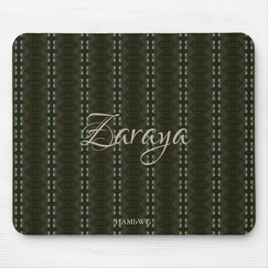 HAMbyWG – マウスパッド – Gypsy Dark Green (正面)