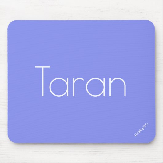 HAMbyWG – マウスパッド – Periwinkle (正面)