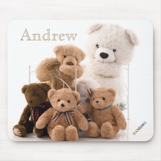 HAMbyWG – マウスパッド – Teddy Bears (正面)