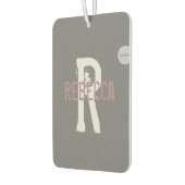 HAMbyWG – モノグラム付きハート カーエアーフレッシュナー (左)