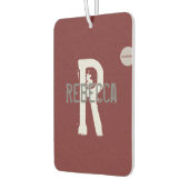 HAMbyWG – モノグラム付きハート カーエアーフレッシュナー (左)