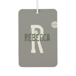 HAMbyWG – モノグラム付きハート カーエアーフレッシュナー