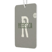 HAMbyWG – モノグラム付きハート カーエアーフレッシュナー (左)