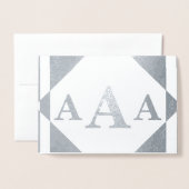 HAMbyWG モノグラム カード (封筒付き正面)