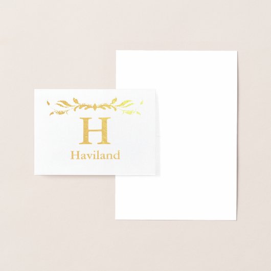 HAMbyWG モノグラム 箔カード (ディスプレー)