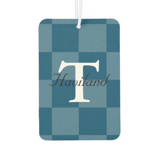 HAMbyWG – 任意の色2トーンエア市松模様にフレッシュナー カーエアーフレッシュナー (裏面)