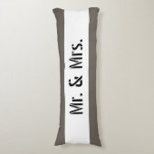 HAMbyWG - 夫婦 テーマ ボディピロー (正面縦)