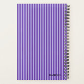 HAMbyWG - 小型デイリー planner - ブライトパープル プランナー手帳 (裏面)