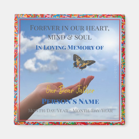 HAMbyWG – 手でバタフライマグネットを解放 マグネット (正面)