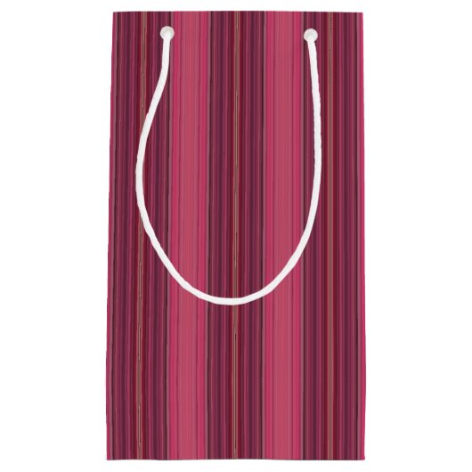 HAMbyWG -抱き枕 – ラズベリーストライプ スモールペーパーバッグ (正面)